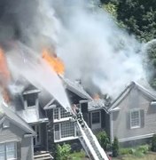 [Vídeo] Casa de Elaine de Jesus sofre incêndio nos Estados Unidos