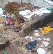 [Vídeo] Feirantes perdem vendas devido acúmulo de lixo e mau cheiro em Arapiraca