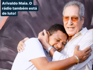 Prefeito Júlio César lamenta a morte do radialista palmeirense Arivaldo Maia