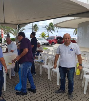 Policiais civis fazem ato público por reajuste salarial no Alagoas Previdência