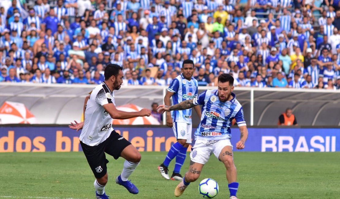 CSA vence o Ceará e sai do Z4 momentâneamente