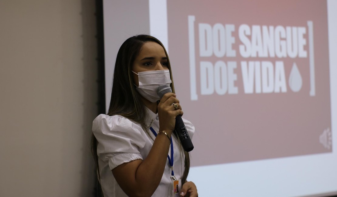 Sefaz Alagoas promove ação para estimular doação de sangue