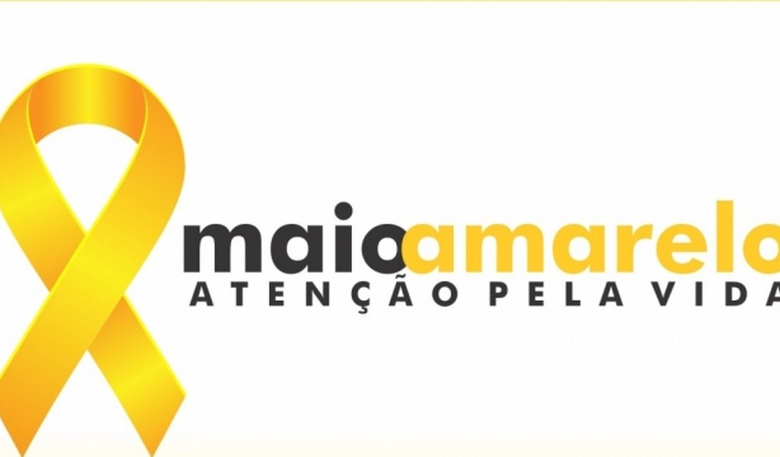 Maio Amarelo pretende diminuir acidentes de trânsito e alertar condutores em Alagoas
