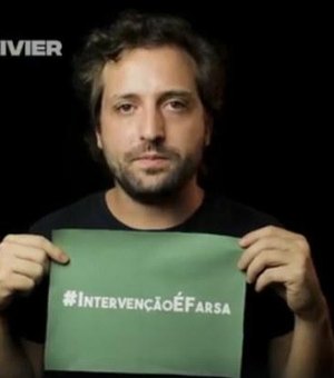 Em vídeo, artistas se manifestam contra intervenção militar no Rio