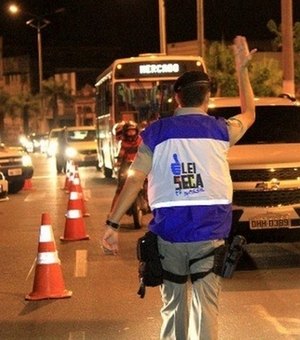 Cinco pessoas são presas por embriaguez ao volante somente nesta madrugada