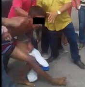 [Vídeo] Jovens são espancados e deixados de cueca após tentativa de assalto