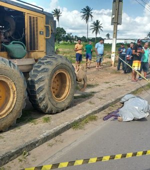 Motorista de máquina cai e morre em trecho da Avenida José Alexandre 