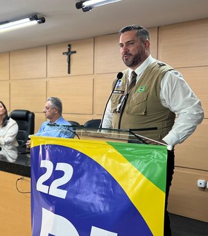 Vereador Leonardo Dias participa de ato de filiação do PL Arapiraca