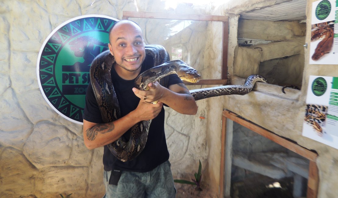 1º Zoológico Interativo do Brasil faz sucesso em Alagoas