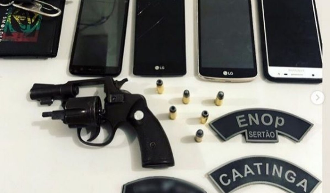 Grupo que realizava assaltos é apreendido com oito celulares 