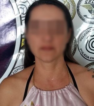PC prende acusada de chefiar o tráfico de drogas em Marechal Deodoro