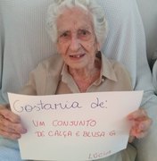 Projeto solidário Vovô Amigo pede arrecadação para idosos em abrigos