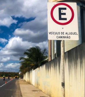 Caminhões de frete são transferidos do Parque Ceci Cunha para bairro Santa Edwiges