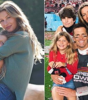 Tom Brady se declara para Gisele Bündchen: 'Amor da minha vida'