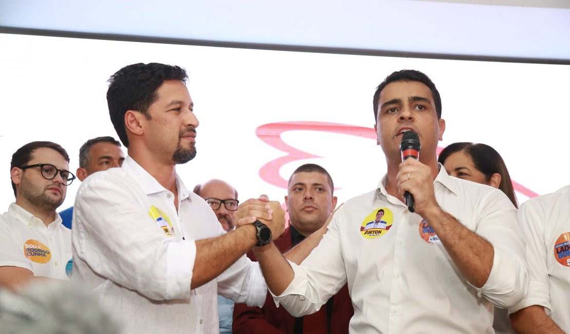Para garantir eleição em Maceió, JHC pode fazer convite a Rodrigo Cunha para ser vice