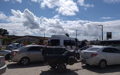 Veículos voltaram para São Luís do Quitunde com medo de novos assaltos
