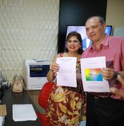 Josealdo Tonholo e Eliane Cavalcanti registram candidatura à reitoria da UFAL
