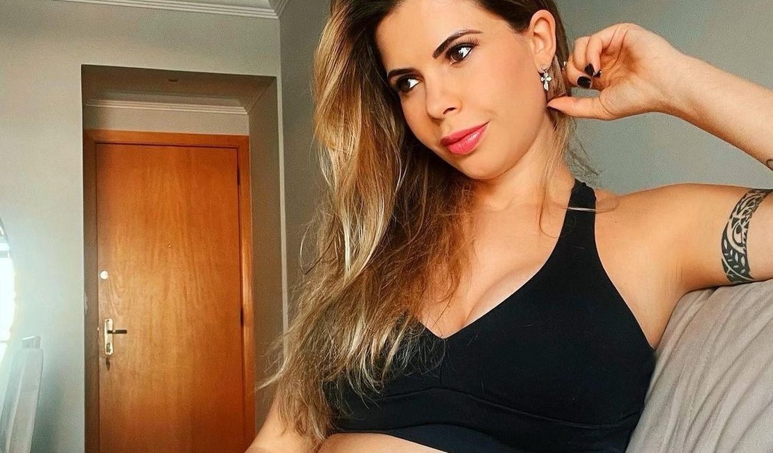 Cacau Colucci entra no sexto mês de gravidez e revela quanto engordou