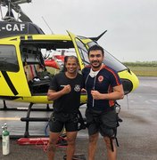 Médico do Samu Alagoas salta no mar e salva vítima de afogamento