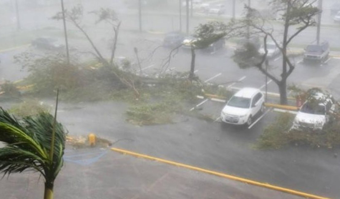 Passagem do furacão Maria em Porto Rico deixa internet lenta no Brasil