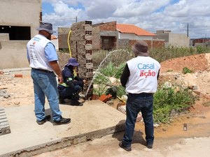 Casal encontra 50 ligações clandestinas de água em Arapiraca durante fiscalização