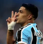 Suárez fala sobre estreia pelo Grêmio: ‘Muito feliz’