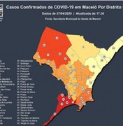 Todos os bairros de Maceió têm casos confirmados de covid-19