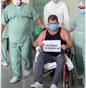 [Vídeo] Técnico de enfermagem vence o Covid-19 e recebe alta sob aplausos em Palmeira