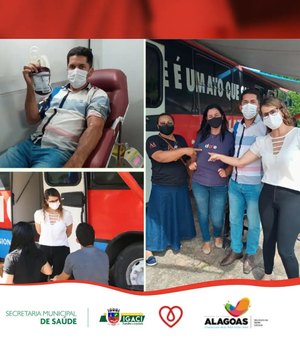 Igaci promove mutirão de doação de sangue em parceria com o Governo do Estado