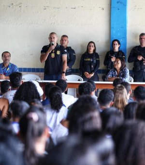 Mais de 1.100 escolas foram visitadas pela Segurança Pública em Alagoas no primeiro semestre