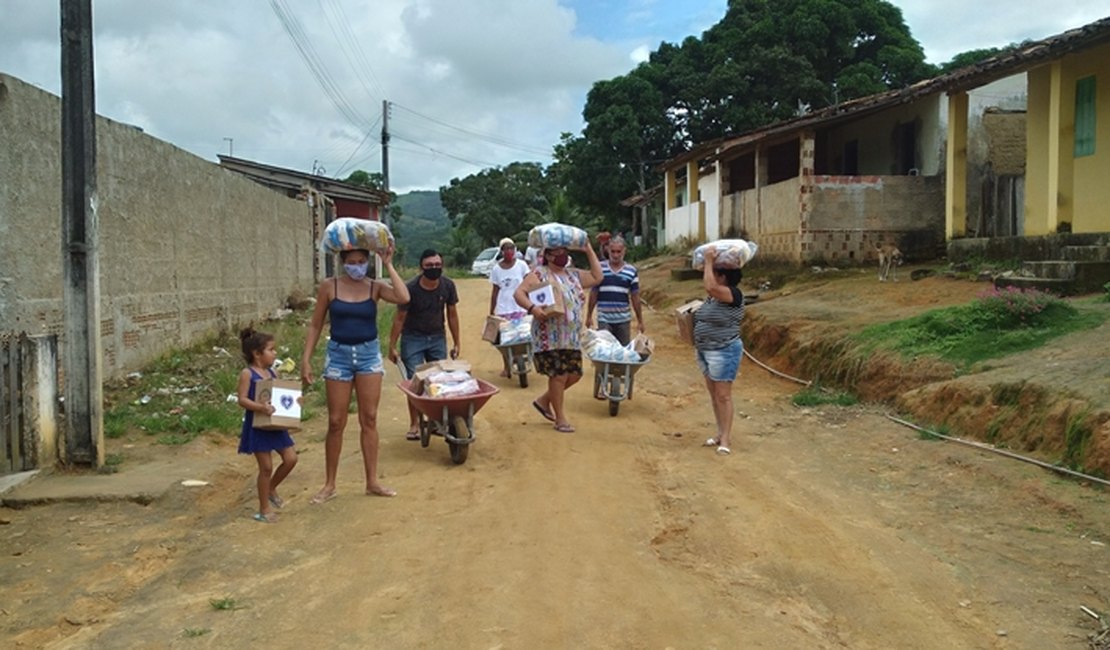 LBV irá entregar cestas de alimentos para famílias em situação de vulnerabilidade em Arapiraca