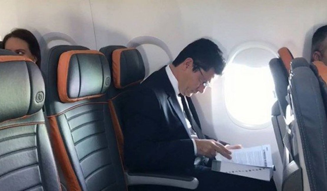 'Não tem nada decidido', diz Moro, que já está no Rio para se reunir com Bolsonaro