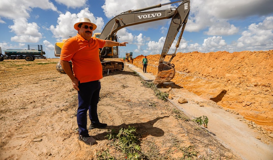 Obras de drenagem e pavimentação mudam realidade de comunidades em Rio Largo