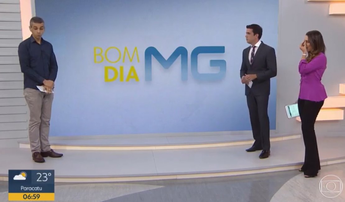 [Vídeo] Comentarista da Globo relata drama com primo desaparecido em Brumadinho