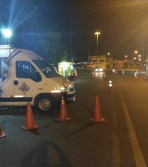 Operação Lei Seca prende um motorista e nove CNHs são recolhidas em Maceió