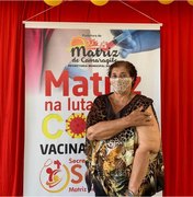 Matriz de Camaragibe vacina 1.527 pessoas contra Covid-19