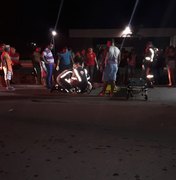 Acidente entre motos, carreta e cavalo deixa feridos na AL-101 Sul