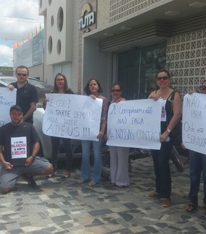 Festa de confraternização de Saúde de Arapiraca é marcada por protestos