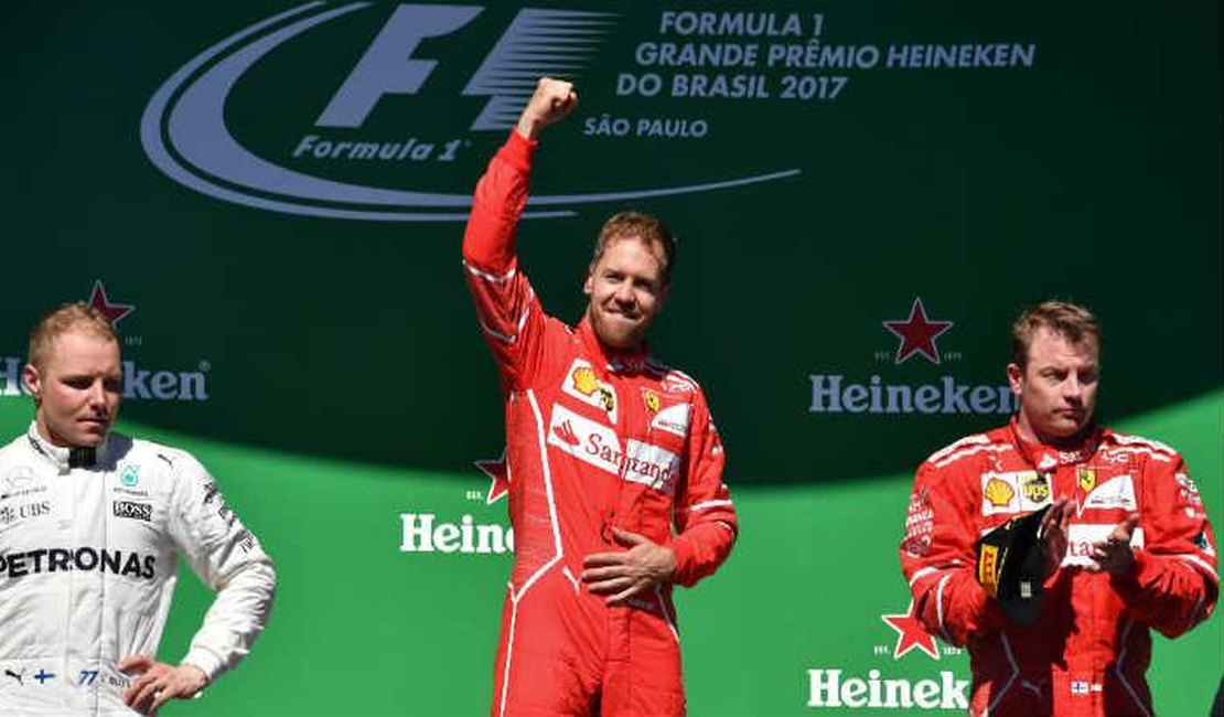 GP do Brasil: Vettel vence e Hamilton dá show em Interlagos; Massa ficou em 7º
