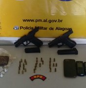 Polícia prende seis suspeitos e apreende armas de fogo na Grota do Sossego