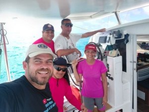 Velejadores de Penedo se preparam para a Regata Internacional Recife / Fernando de Noronha