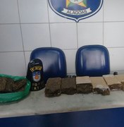 Polícia prende dois jovens com 13 kg de maconha no Santa Lúcia