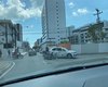 Colisão entre carro e moto deixa casal ferido na Rua Pedro Américo