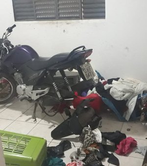 Polícia flagra desmanche de motos em Arapiraca