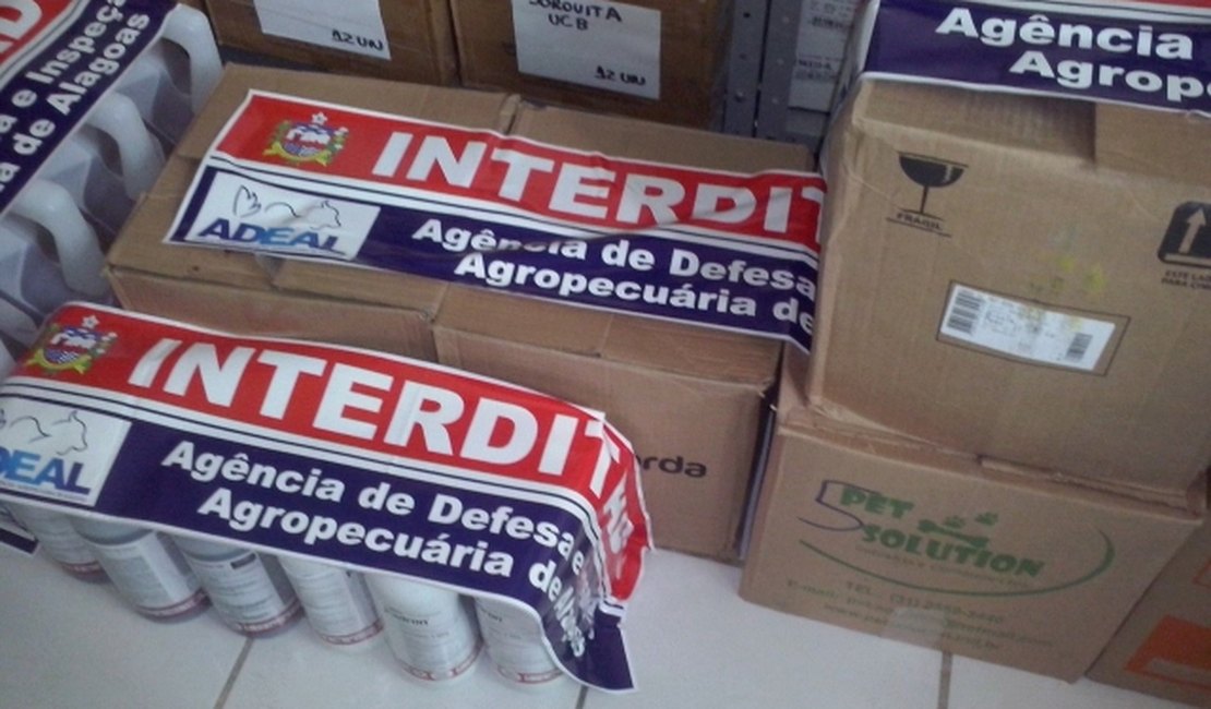 Operação de combate a venda clandestina interdita mais de 230 kg de agrotóxicos