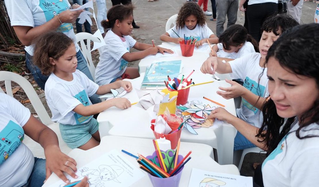 Prefeitura realiza ação de combate ao trabalho infantil