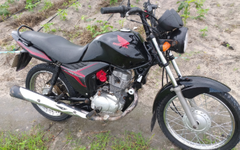 Motocicleta furtada no centro de Arapiraca nesta quinta-feira (21)