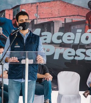 Prefeito JHC lança Maceió tem Pressa, maior programa de pavimentação da capital