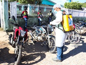 São José da Laje: SMS testa motoristas dos transportes intermunicipais e higieniza veículos