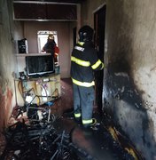 Incêndio é registrado em residência de Porto Calvo